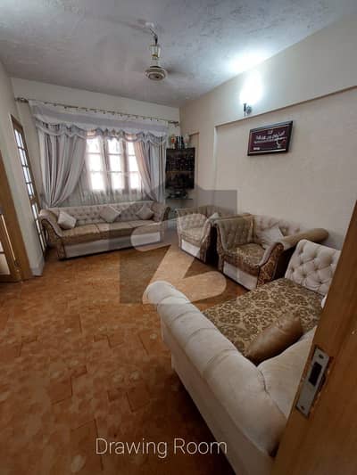 Well Maintained Bed Dd Flat For Sale At Pechs Block Pechs Block