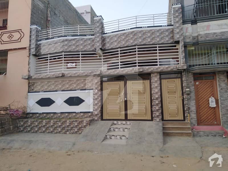 سُرجانی ٹاؤن - سیکٹر 4ڈی سُرجانی ٹاؤن گداپ ٹاؤن کراچی میں 2 کمروں کا 5 مرلہ مکان 95 لاکھ میں برائے فروخت۔