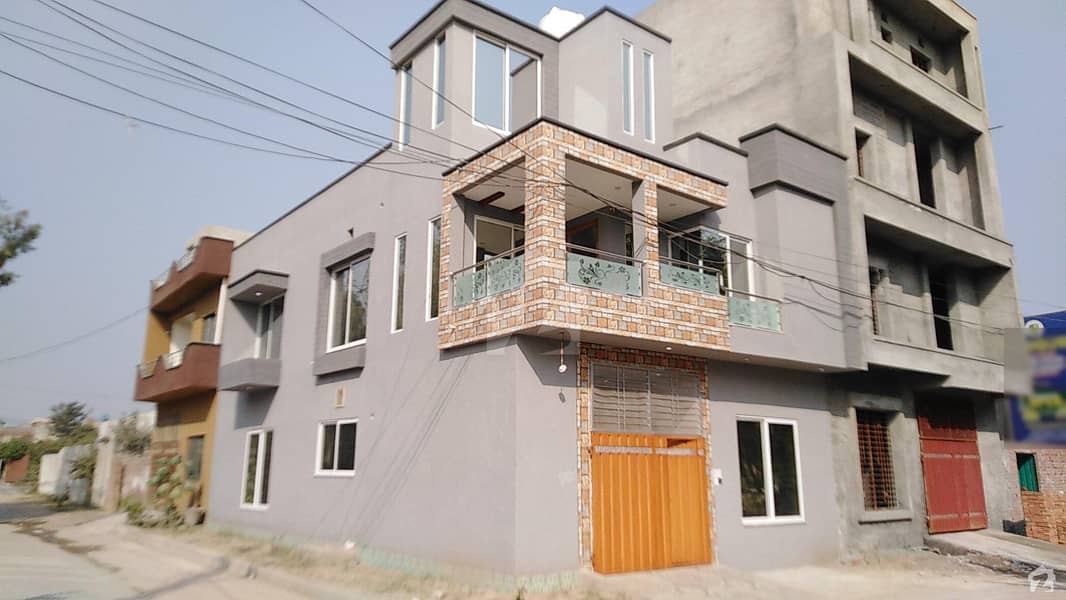 Corner Facing Park Double Storey Brand New House For Sale