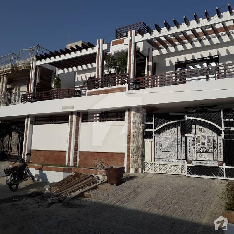 Luxury West Open 400 Sq Yd Double Storey House For Sale In VIP Block 14 Gulistan E Jauhar