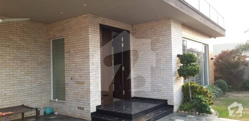 One Kanal Facing Park Modern Style New Villa For Rent In Dha Phase 6 Lahore