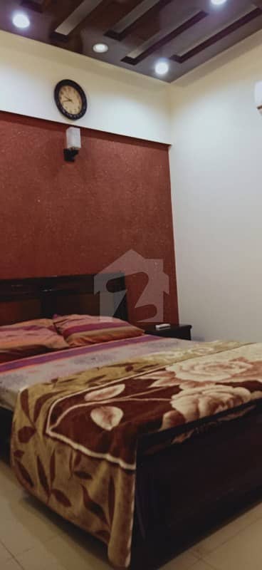 Dha Muslim Commercial 2 Bed Flat With Lounge Fully Furnished For Long And Short Time