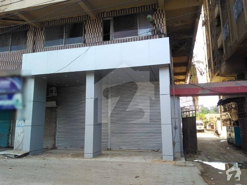 Two Shops And Mezzanine Office For Sale On Shahraifaisal
