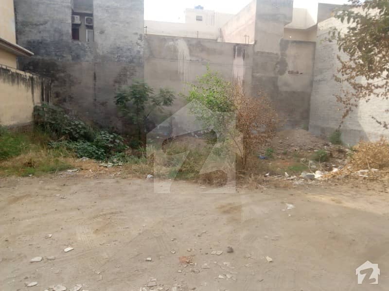 8 Marla Plot With All Facilities Like Water Electricity Gas Sewerage System In Very Ideal Location With Peaceful Environment