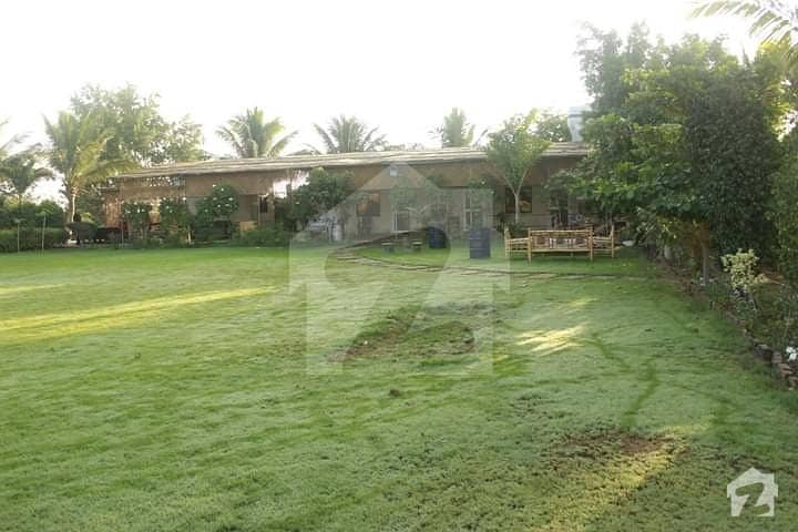 Sindh Coastal Highway Farm House Sized 40500  Square Feet For Sale