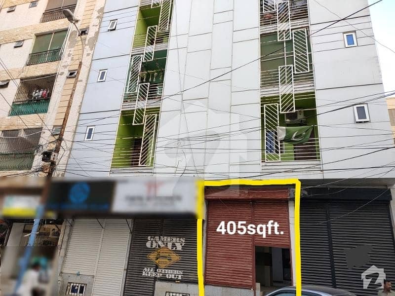 Bukhari Comm Ideal Location Shop 405sqft. Decorated Shop With Attach Bath Near To Hot Spot Cafe Ideal For Investment And Any Kind Of Business Like Office Work Beauty Parlor Furniture Display Pharmacy Boutique Etc.  . . Sale