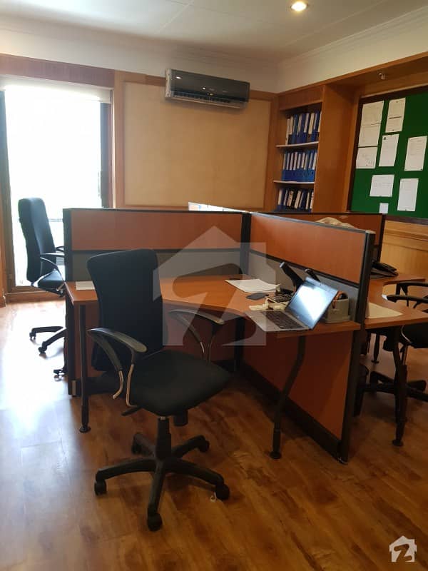 6000 Sq Feet Semi Furnished Office Space For Rent At Prime Location Wide Parking