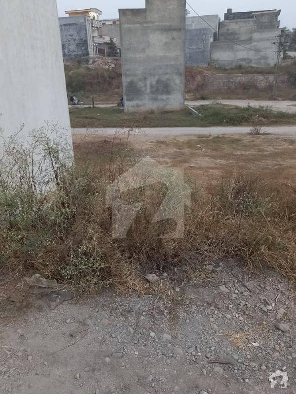 2.22 Marla Commercial Plot Size 20*25 For Sale And Good For Investment In Vip Ext Air Port Housing Society Rawalpindi