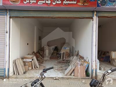 New Constructed Shop Is Available In New Building Near Iqra University Nort Campus