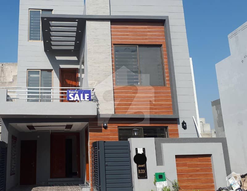Brand New 5 Marla House For Sale In Bahria Town  Jinnah Block Lahore