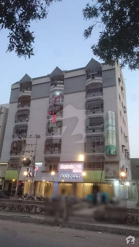 Road Facing 5th Floor Flat Is Available For Sale In Sector 11a North Karachi