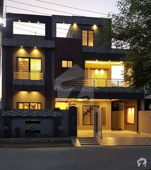 10 Marla Brand New 5 bed Double Storey House In Gulshan E Lahore Society Near Wapda Town