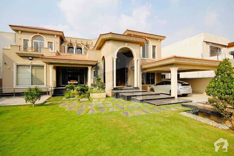 Leads Estates 2 Kanal Brand New Bungalow Master Piece Of Beauty Faisal Rasool Design Palace Phase 6 DHA