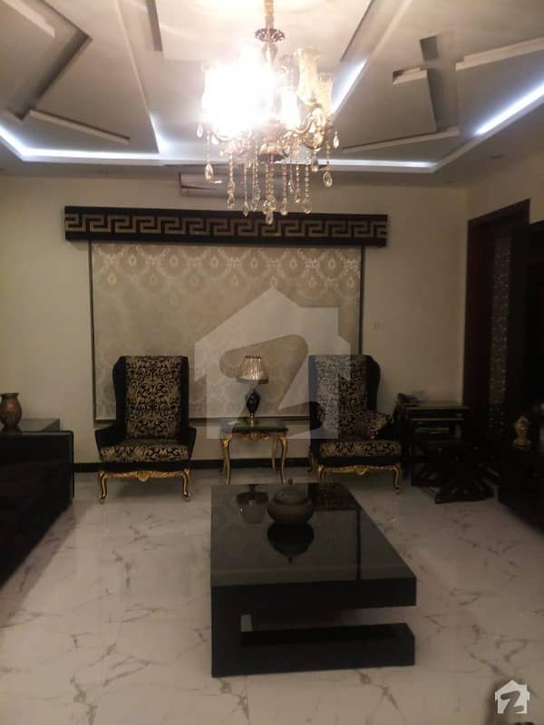 1 Kanal Brand New Luxury Furnished House for Rent in Sector B Bahria town Lahore