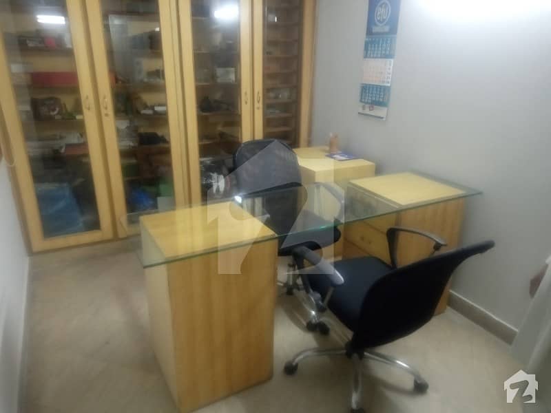 Approximately 550 Sqft Fully Furnished Office Available For Rent In Pechs Block 2, On Main Shahra E Qaedeen Near Noorani Kabab House, Call More Details