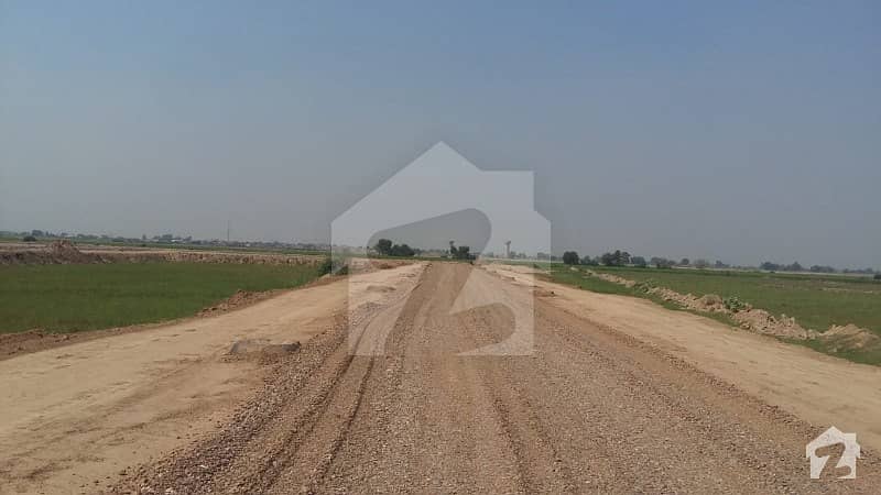 10 Marla Residential Plot 75 Feet Road Back  Near Main Commercial For Sale At LDA City Phase 1 Block H  At Prime Location