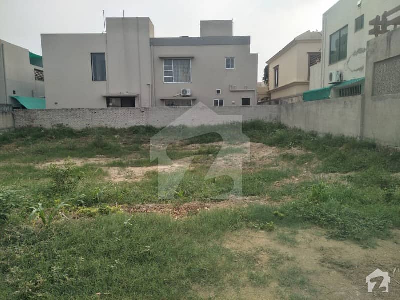 D Block 1 Kanal Good Location Plot For Sale In Dha Phase 6 Lahore