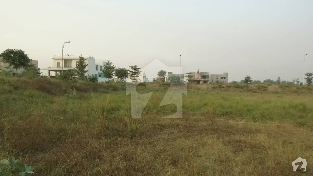 1 Kanal Residential Corner Plot Is For Sale In Phase 6 Near Golf Course