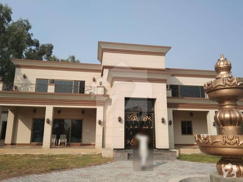 7 Kanal Semi Furnished Luxurious Farm House For Rent On Bedian Road