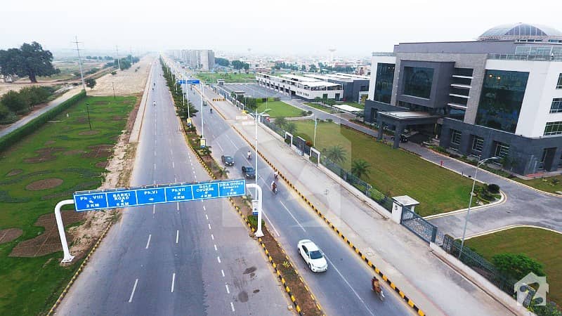 J Block 1 Kanal Facing Park 100ft Road Plot For Sale In Phase 6 Dha Lahore