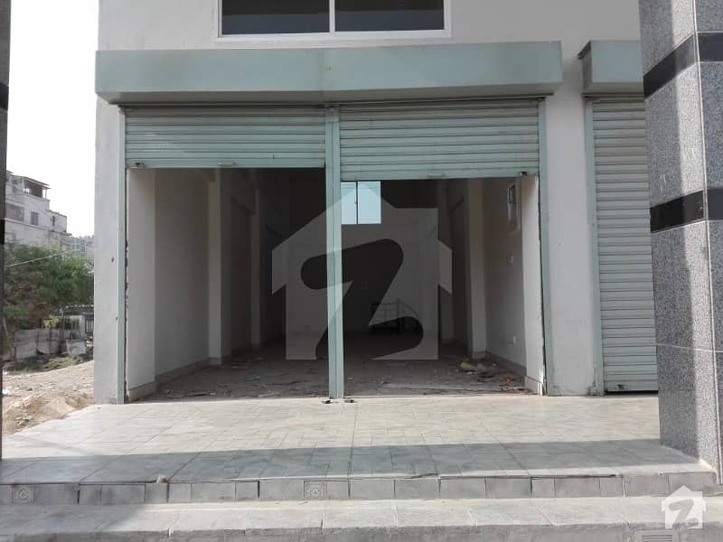 560 Square Feet Shop With Basement At Isra Residency Is Available On Rent In The Heart Of Gulistan E Johar Block 3 Near Munawar Chowrangi