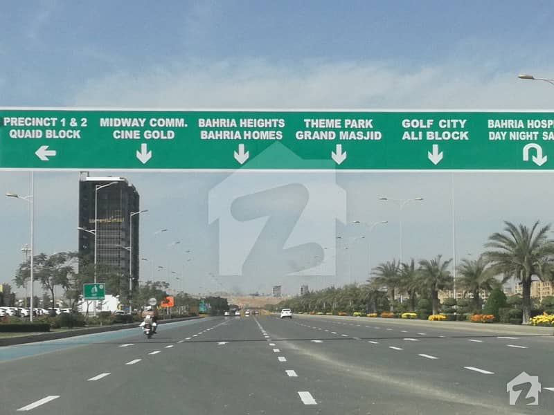 Bahria Town 133 Square Yard Commercial Ready Plots Ideal Location Entrance Of Bahria Town Karachi