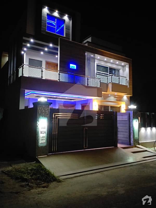 Beautiful 10 Marla House Is Available For Sale In M2a Lake City Lahore