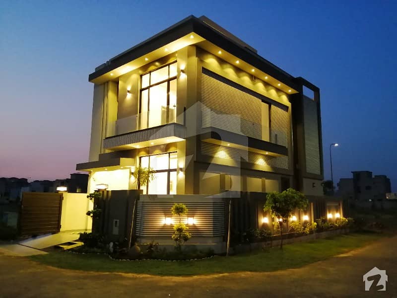 Luxury Brand New 6 Marla Corner House For Sale In Dha Lahore