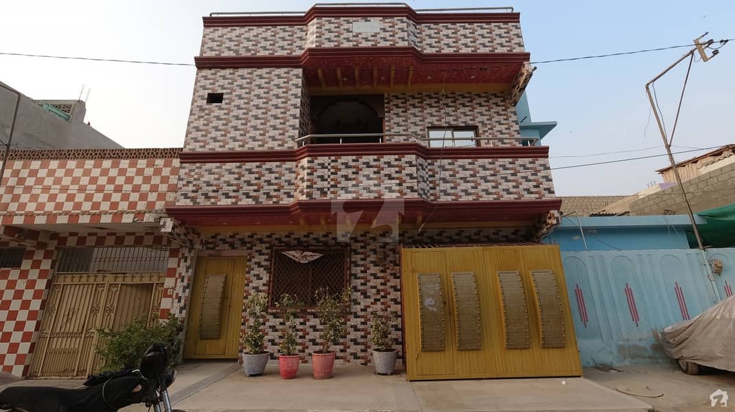 گلشنِ حدید - فیز 2 گلشنِ حدید بِن قاسم ٹاؤن کراچی میں 4 کمروں کا 5 مرلہ مکان 1.5 کروڑ میں برائے فروخت۔