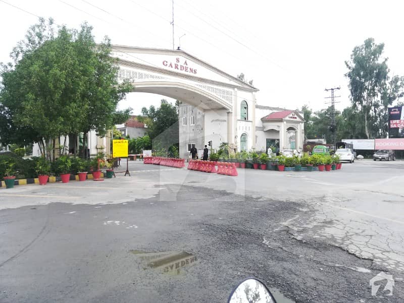 2 Marla Commercial Plot For Sale On Installments In Sa Gardens Phase 2 Lahore