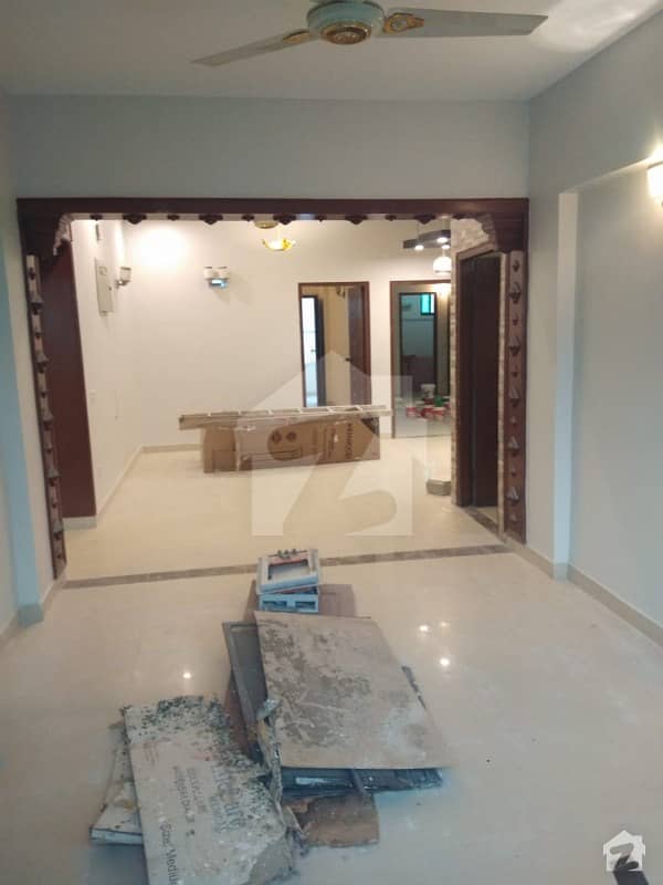 Currently Renovated West Open 4 Bedroom 1750 Square Feet Apartment Is Available On Rent At Most Peaceful Location Of DHA Phase 6 Ittehad Commercial