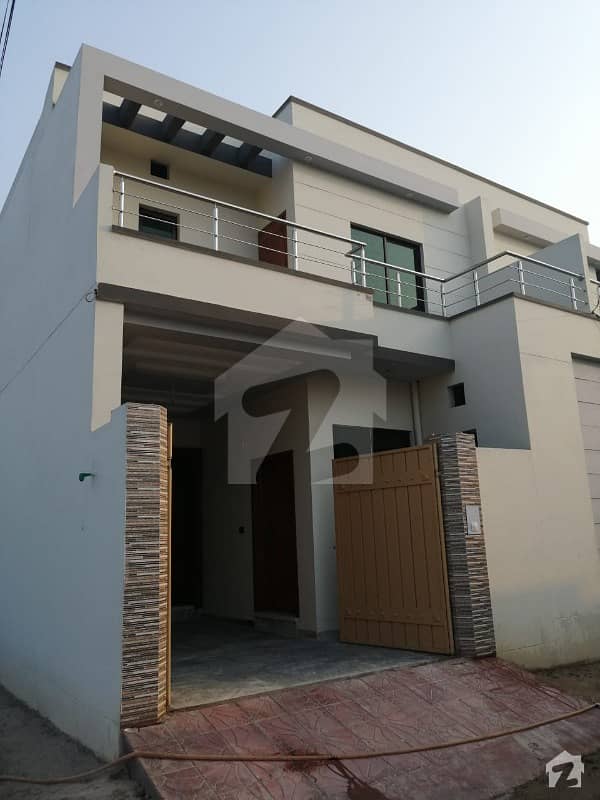 4 Marla Corner New Double Storey House Available For Rent