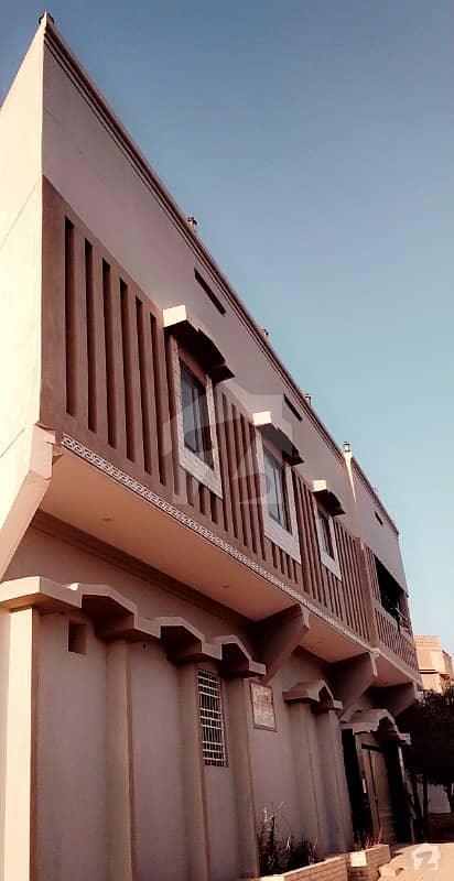 181 Yrds Corner Ground Plus 2 Storey House Available For Sale In Saddi Town Block 4