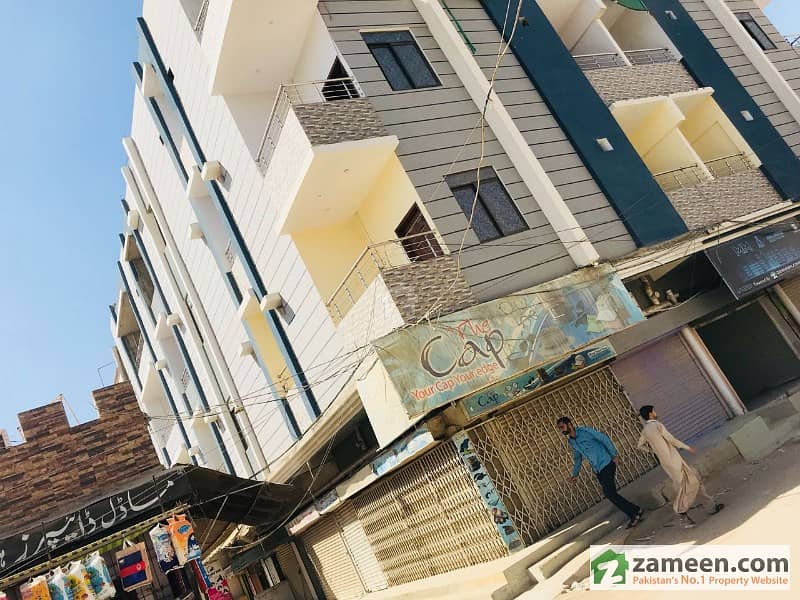 New Commercial Plus Residential Building For Sale At Main Liaquat Ali Khan Road Model Colony