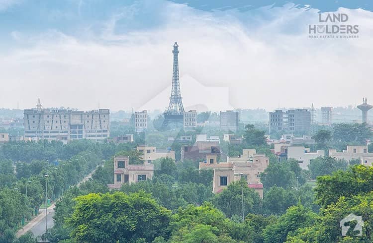 Facing Park 10 Marla Plot For Sale In New Deal Overseas C Block Bahira Town Lahore