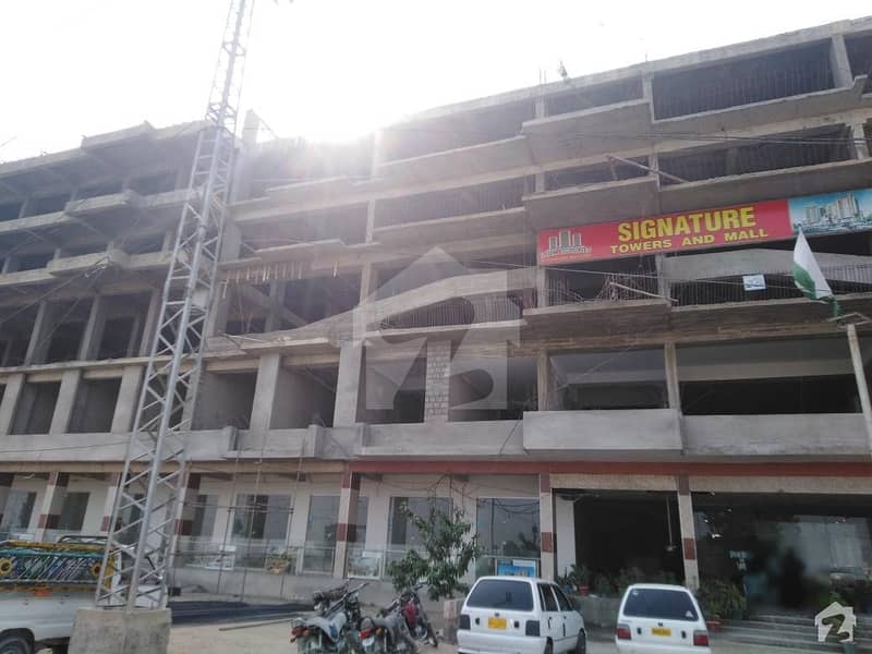 140 Sq Feet New Shop Available For Sale In Easy Installments At Signature Tower Opposite Rajputana Hospital Hyderabad