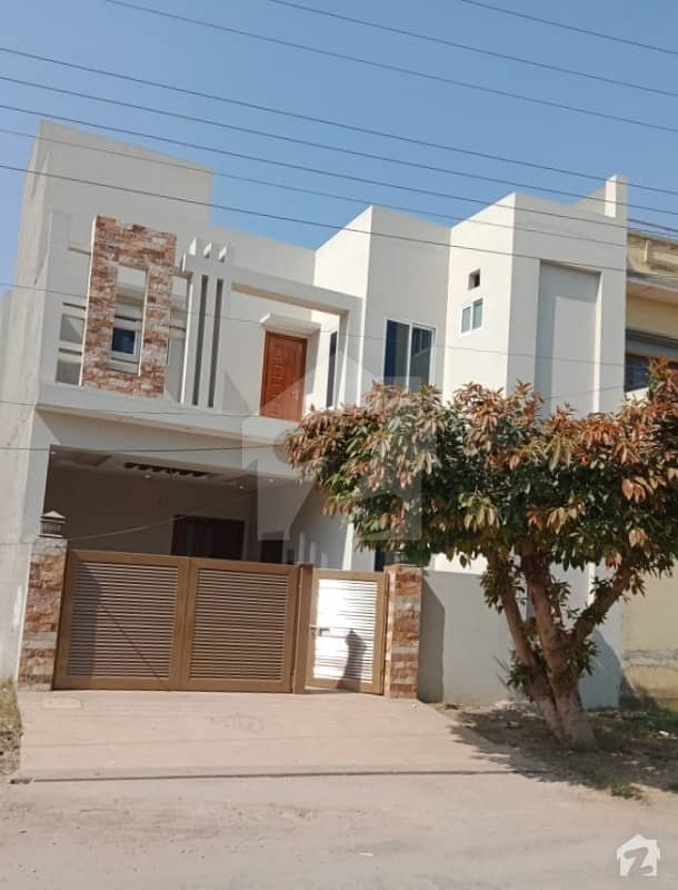 7 Marla Brand New Beautiful Facing House With Solid Construction At Very Good Location Near To Park And Masjid