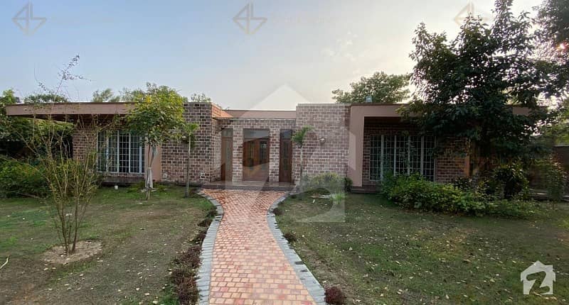 بیدیاں روڈ لاہور میں 4 کمروں کا 9.1 کنال فارم ہاؤس 6.6 کروڑ میں برائے فروخت۔