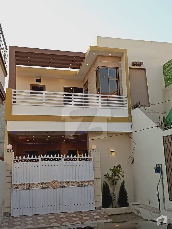 A Luxury Brand New Triple Storey House Available Near Khan Village