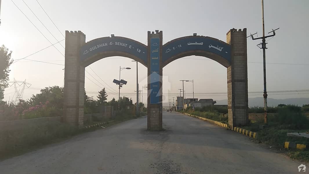 8 Marla Corner Residential Plot For Sale In Gulshan E Sehat  Islamabad