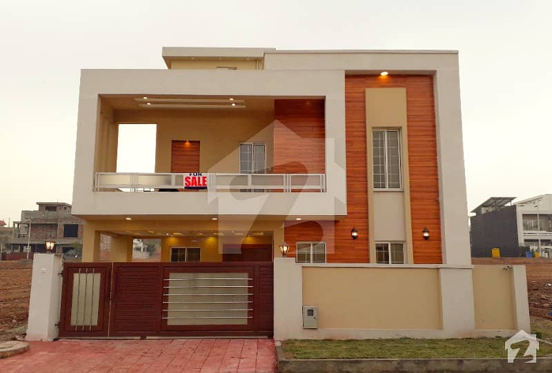 Beautiful 10 Marla Brand New House For Sale Bahria Town Phase 8_h Block Rwp