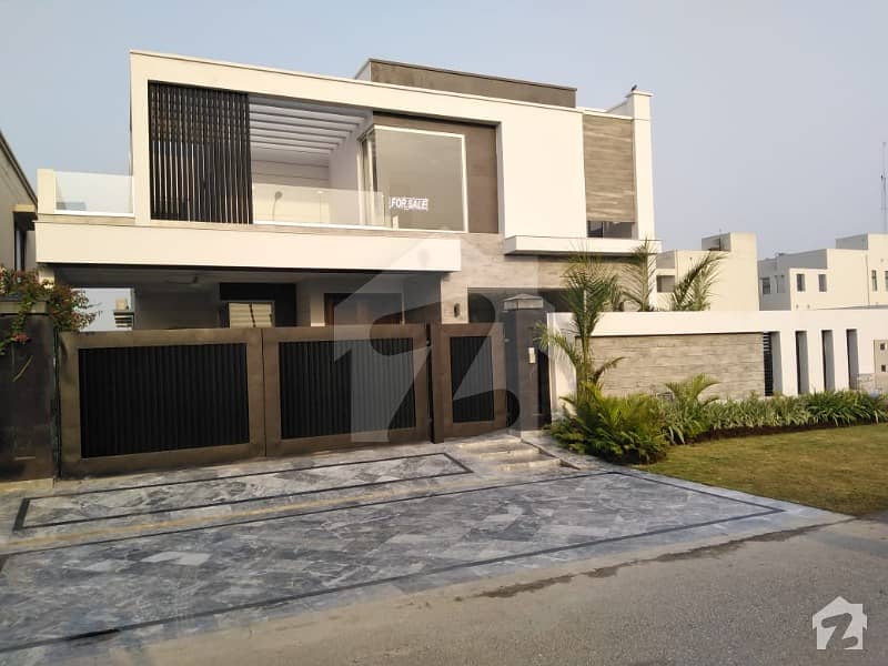 Modern Style Most Unique Layout 1 Kanal Brand New House Is For Sale In Block B Dha Phase 6 Lahore At Prime Location