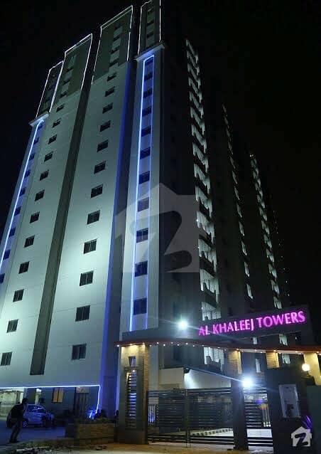 ال خلیج ٹاور لیاری ایکسپریس وے کراچی میں 3 کمروں کا 7 مرلہ فلیٹ 1.3 کروڑ میں برائے فروخت۔