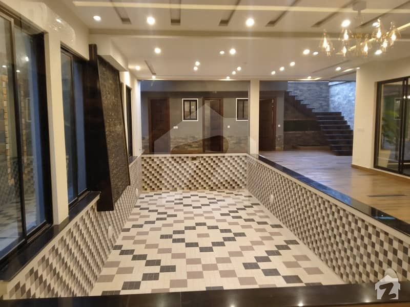 Dha 2 Kanal Brand New Luxury Bungalow With Full Basement Swimming Pool  Home Theater