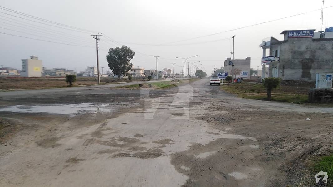 6 Marla Commercial Plot For Sale In Chinar Bagh Prime Location   Demand 75 Lac