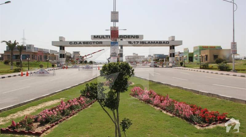 12 Marla Mini Markaz Corner Commercial Plot For Sale In Block E MPCHSMulti Gardens B17 Islamabad