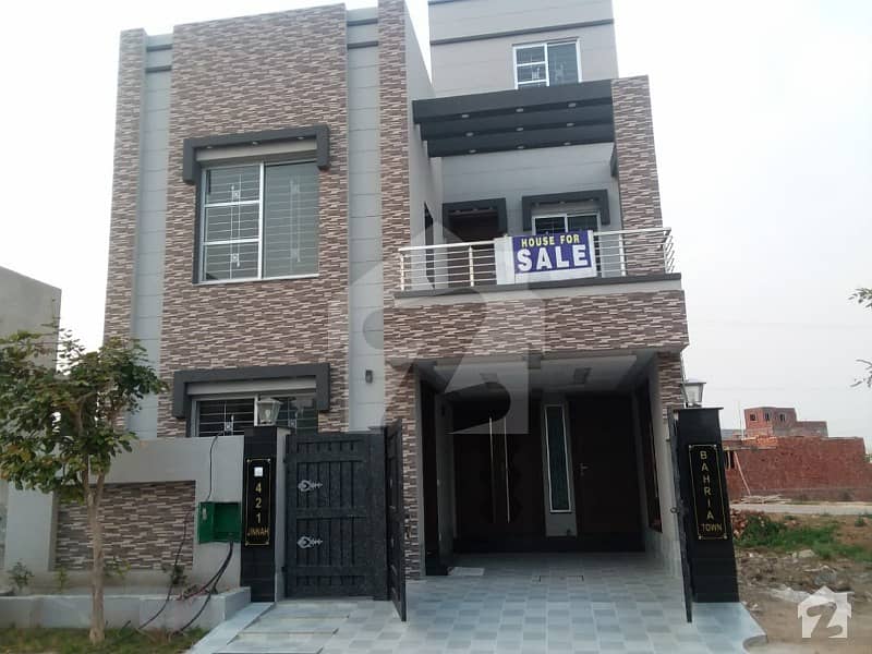 5 Marla Brand New Laviash House for Sale in Jinnah Block Bahria Town Lahore