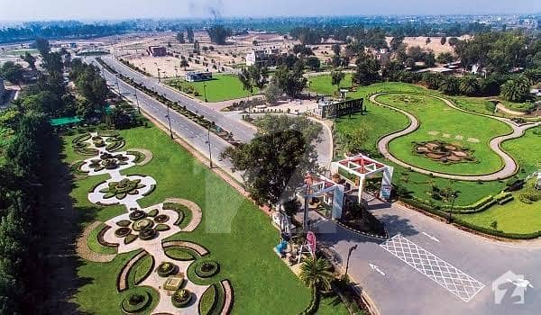 5 Marla Residential Plot Available On Installments Also For Sale In Palm City Lahore