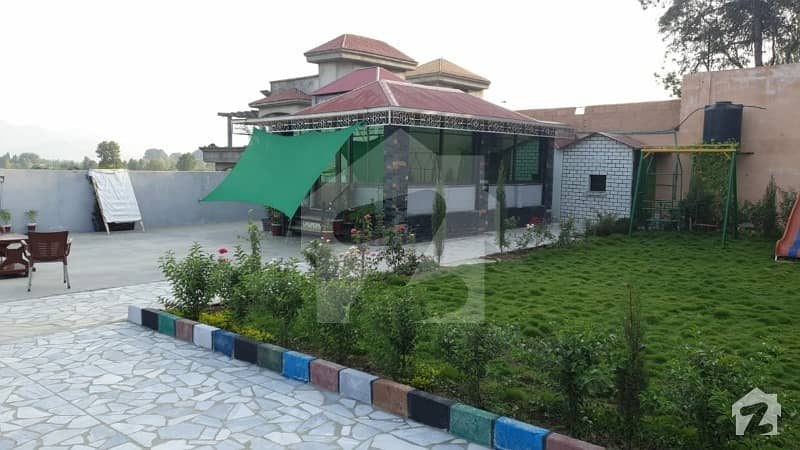 مالم جبہ روڈ سوات میں 5 کمروں کا 2 کنال فارم ہاؤس 3 کروڑ میں برائے فروخت۔