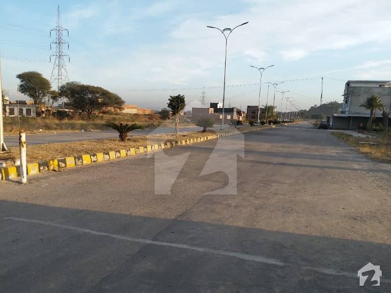 Commercial Plot On Main Chakri Front  Back Street On Excellent Location